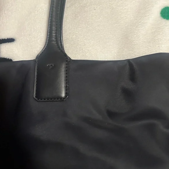 Tory Burch Black Leather Tote Bag - Picture 5 of 9